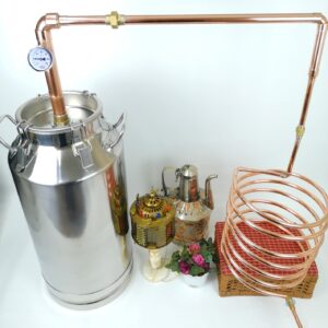 Klasik Bakır İmbik Damıtma Sistemi 50 Litre